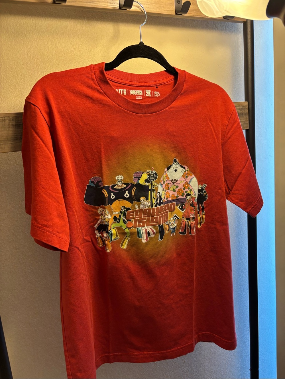 Uniqlo Graphic Tee with Colorful one piece Character Print - Medium
